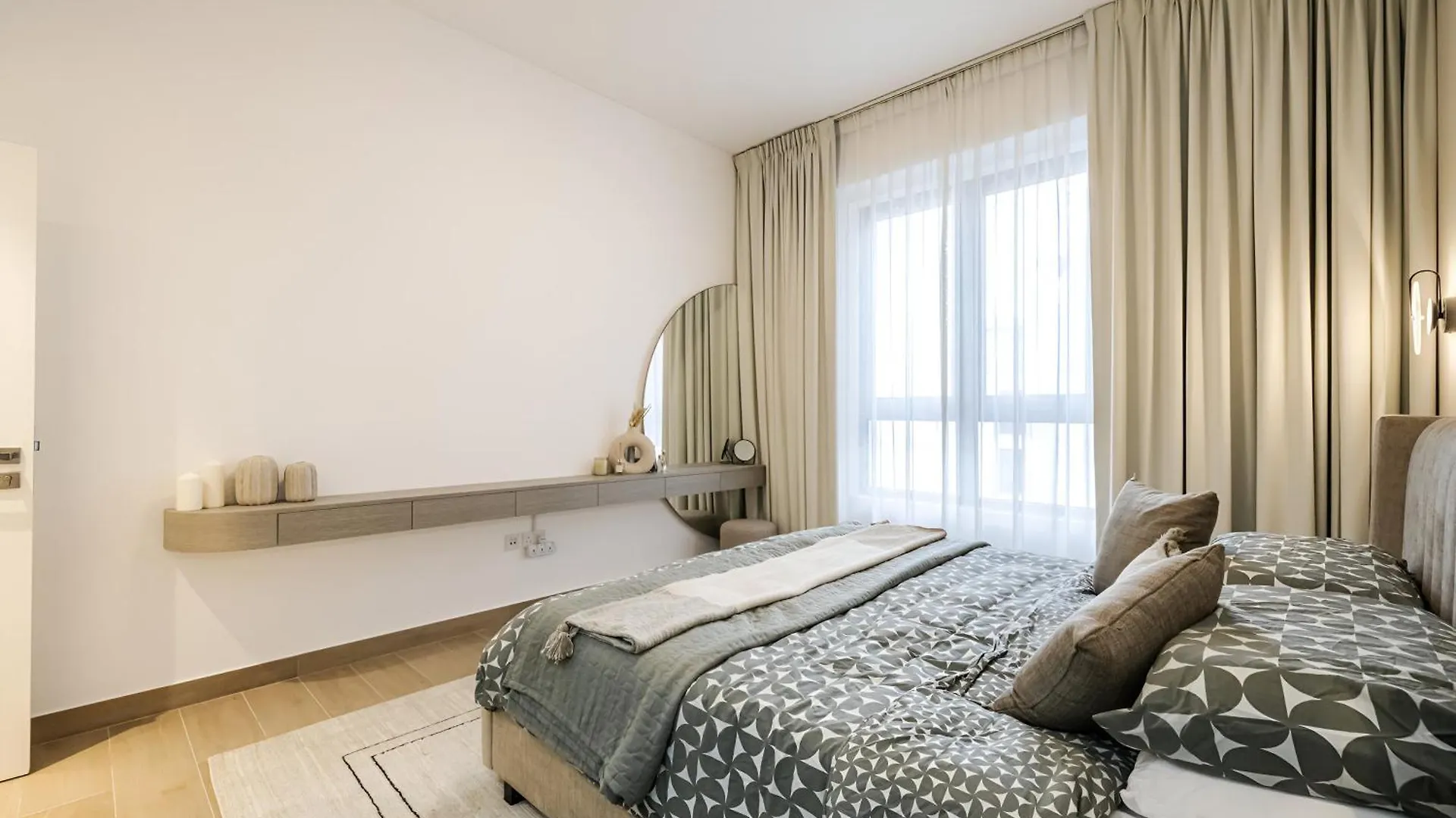 Full Sea And Pool View 1Br Le Pont Bldg3 Lägenhet Dubai 0*,  Förenade Arabemiraten